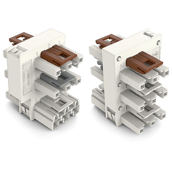Distribution connector for switches Single-pole and throttle two-way c image 1