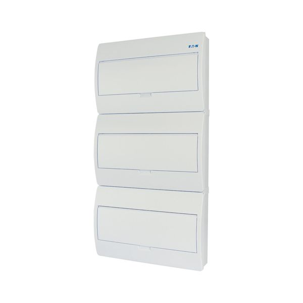 ECO Compact distribution board, surface mounted, 3-rows, 18 MU, IP40 image 5