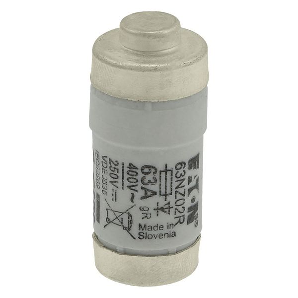 Fuse-link, LV, 63 A, AC 400 V, D02, aR, IEC, ultra rapid image 18