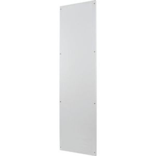 Rear wall closed, for HxW = 1600 x 600mm, IP55, grey image 2