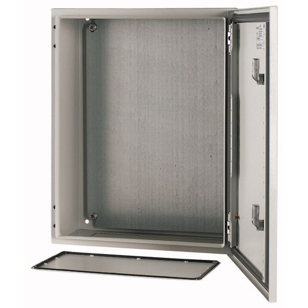 Wall enclosure with mounting plate, HxWxD=500x400x200mm image 2