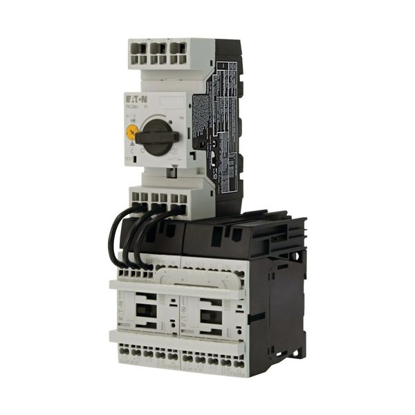 Reversing starter, 380 V 400 V 415 V: 4 kW, Ir= 6.3 - 10 A, 24 V DC, DC voltage, Push in terminals image 13