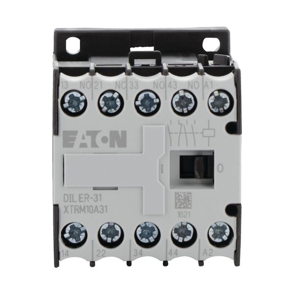 Contactor relay, 230 V 50/60 Hz, N/O = Normally open: 3 N/O, N/C = Normally closed: 1 NC, Screw terminals, AC operation image 7