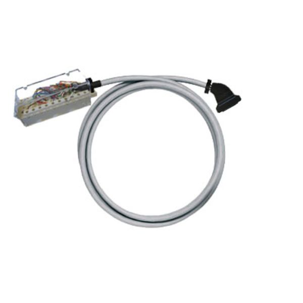PLC-wire, Digital signals, 20-pole, Cable LiYY, 6 m, 0.25 mm² image 1