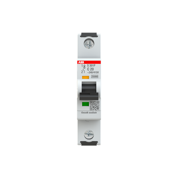 S301P-C20 Miniature Circuit Breaker - 1P - C - 20 A image 10