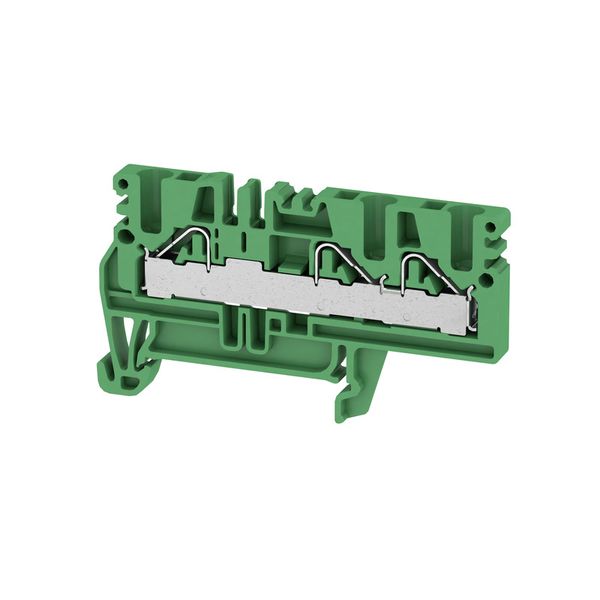 Feed-through terminal block, PUSH IN, 4 mm², 800 V, 32 A, Number of co image 1