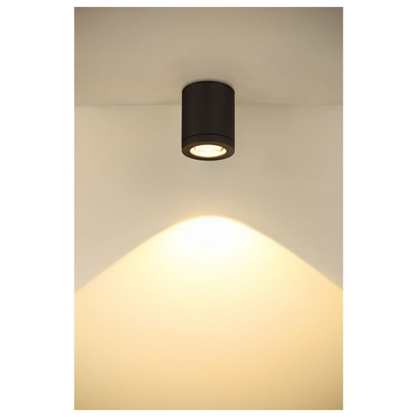 ENOLA OCULUS CL, Ceiling-mounted light anthracite 11W 1000/1100lm 3000/4000K CRI90 100° image 5