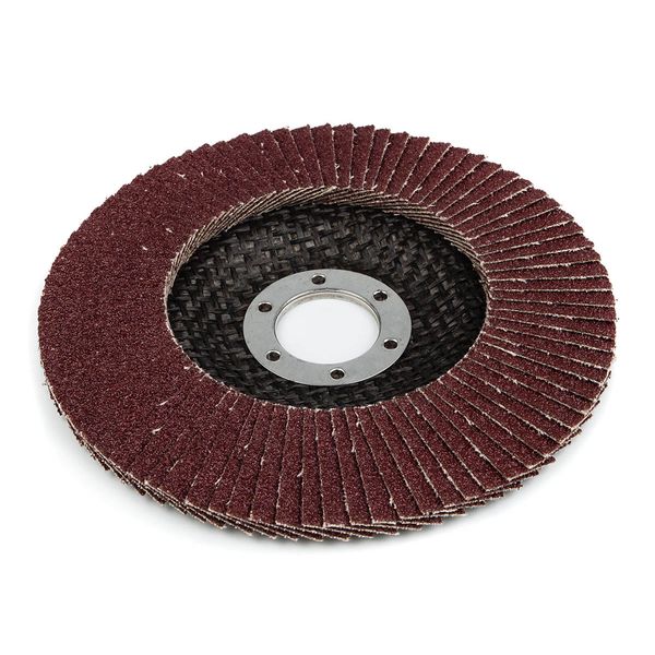 Curved Flap disc 125 * 22мм Abrasive grit K36 image 2
