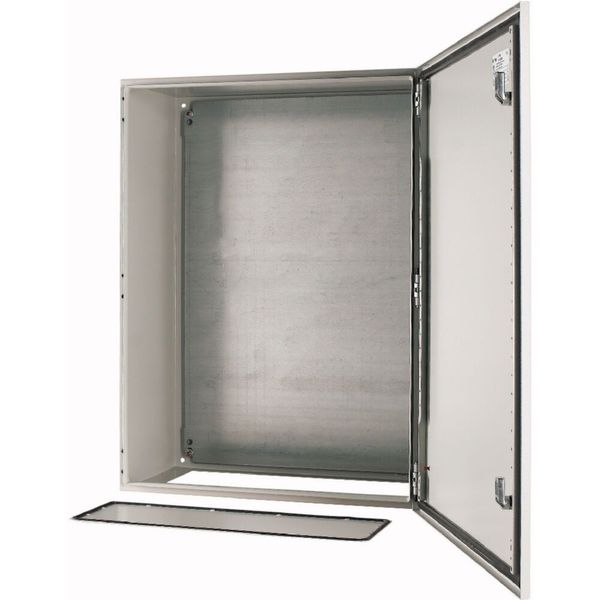 Wall enclosure with mounting plate, HxWxD=800x600x300mm image 13