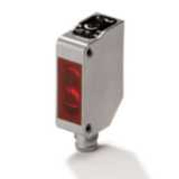 Photoelectric sensor, rectangular housing, stainless steel, infrared L image 2