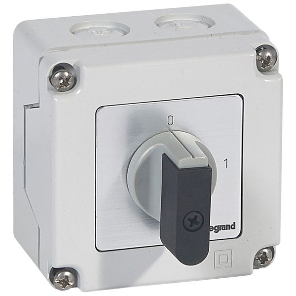 Cam switch - on/off switch - PR 12 - 1P - 16 A - 1 contact - box 76x76 mm image 1