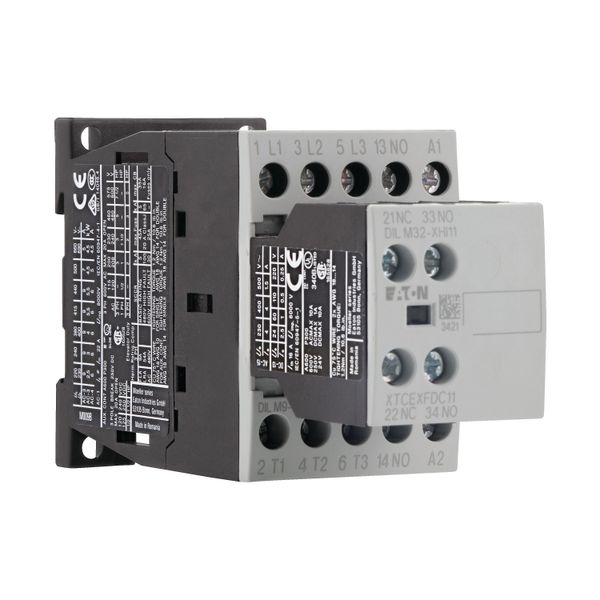 Contactor, 380 V 400 V 4 kW, 2 N/O, 1 NC, 230 V 50/60 Hz, AC operation, Screw terminals image 11