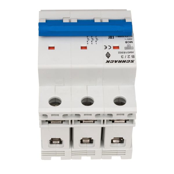 Miniature Circuit Breaker (MCB) AMPARO 10kA, B 2A, 3-pole image 6