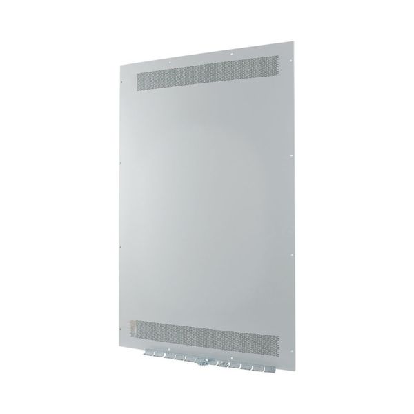 Front plate (section high), ventilated, W=1200mm, IP31, grey image 3