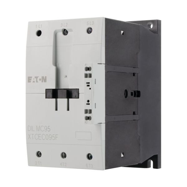 Contactor, 3 pole, 380 V 400 V 45 kW, RDC 24: 24 - 27 V DC, DC operation, Spring-loaded terminals image 12