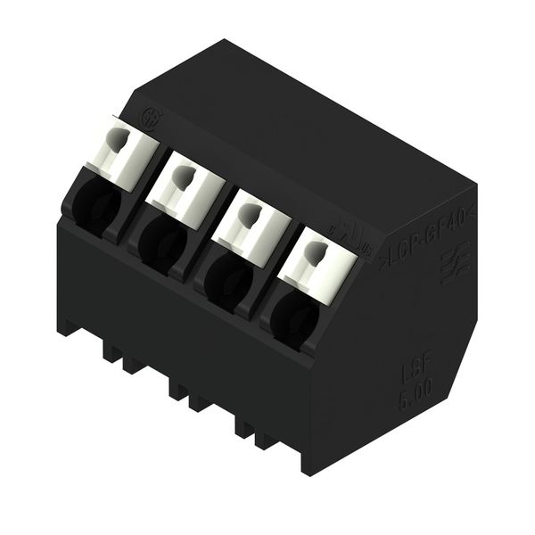 PCB terminal, 5.00 mm, Number of poles: 4, Conductor outlet direction: image 4