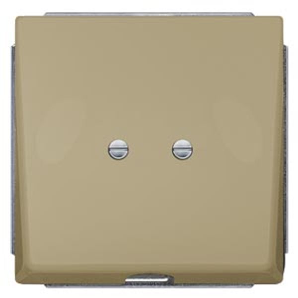 Style, outlet plate, 68x 68 mm malt gold image 1