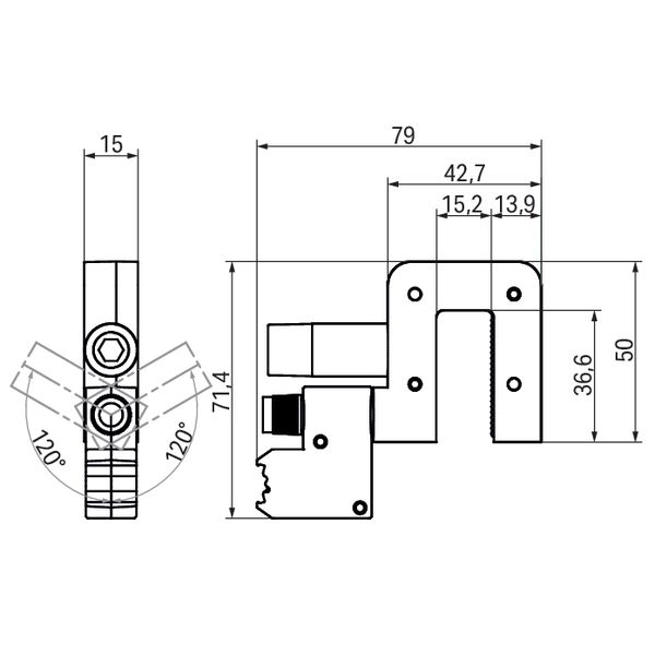 855-8015 Power tap; for busbar; with fuse image 5