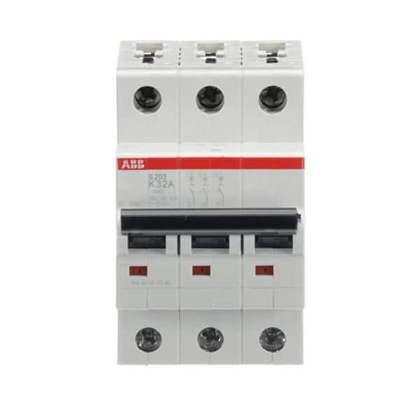 S203-K32 Miniature Circuit Breaker - 3P - K - 32 A image 4