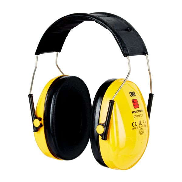 3M™ PELTOR™ Optime™ I Earmuffs, Yellow, Headband, H510A-401-GU image 8