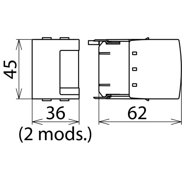 Spark-gap-based protection module for DEHNsecure M image 2