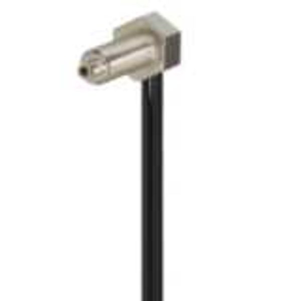 Fiber optic sensor head, diffuse, M6 hexagonal back, right-angled head image 4