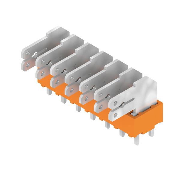 PCB terminal, 5.00 mm, Number of poles: 7, Conductor outlet direction: image 4