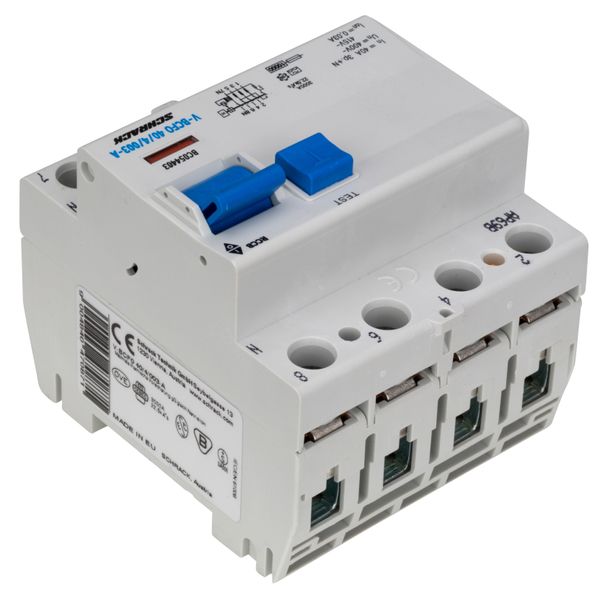 Residual current circuit breaker, 40A, 4-pole,30mA, type A,V image 7