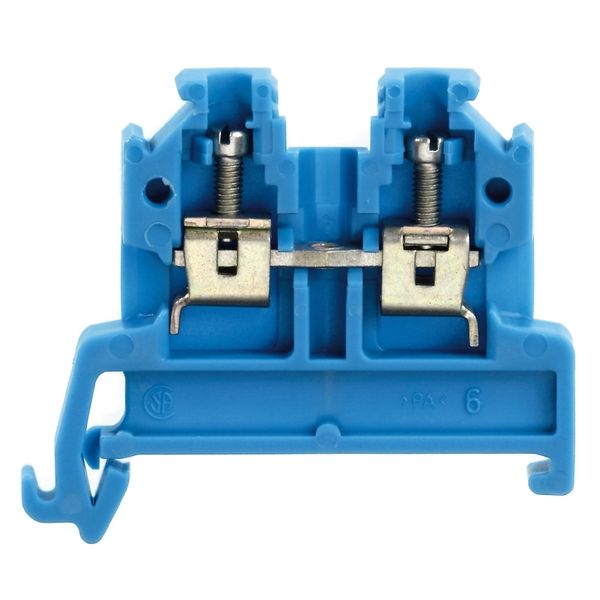 Feed-through terminal block, Screw connection, 2.5 mm², 500 V, 24 A, N image 1