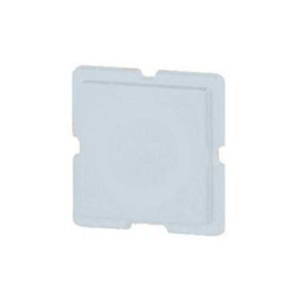 Button plate, 18 x 18 mm, white image 4