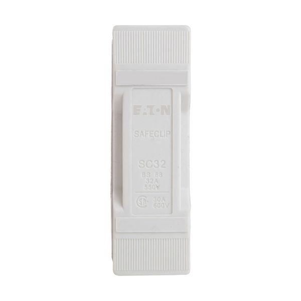 Fuse-holder, LV, 32 A, AC 550 V, BS88/F1, 1P, BS, front connected, white image 16