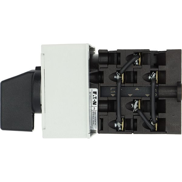 Step switches, T0, 20 A, service distribution board mounting, 3 contact unit(s), Contacts: 6, 45 °, maintained, With 0 (Off) position, 0-3, Design num image 19