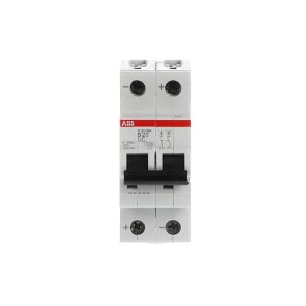 S202M-K1UC Miniature Circuit Breaker - 2P - K - 1 A image 4