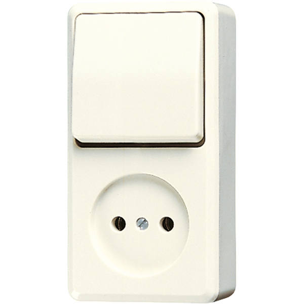 Combination socket 2-pole without earth 646A image 2