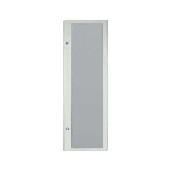 Glass door, for HxW=2060x400mm, left, white image 3