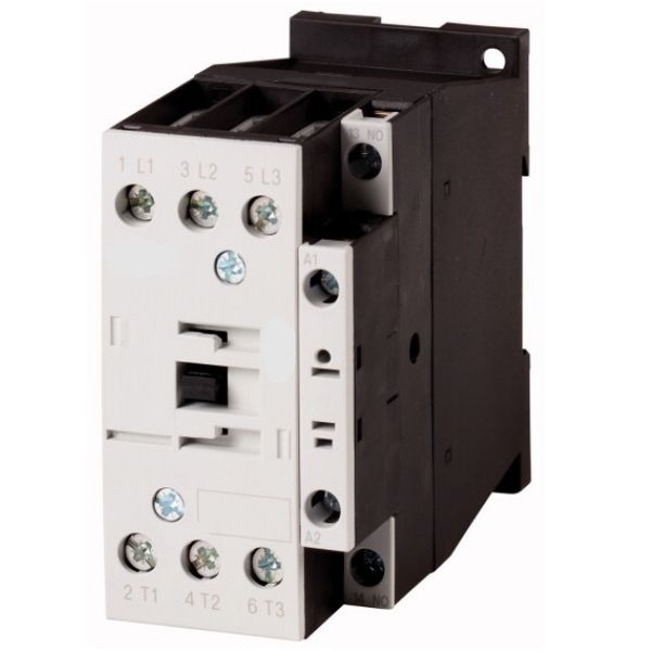 Contactor 18.5kW/400V/38A, 1 NO, coil 110VAC image 1