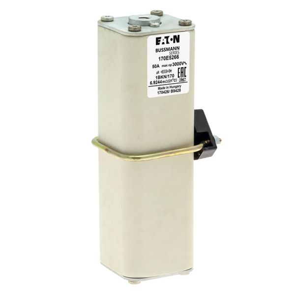 Fuse-link, high speed, 200 A, DC 750 V, size 1, gR, IEC, with indicator, flush end image 5