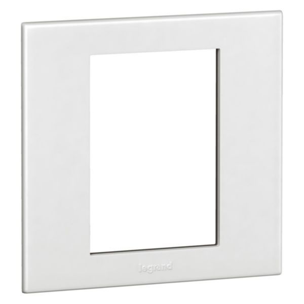 Arteor Surround Plate 3 Module Square White image 1