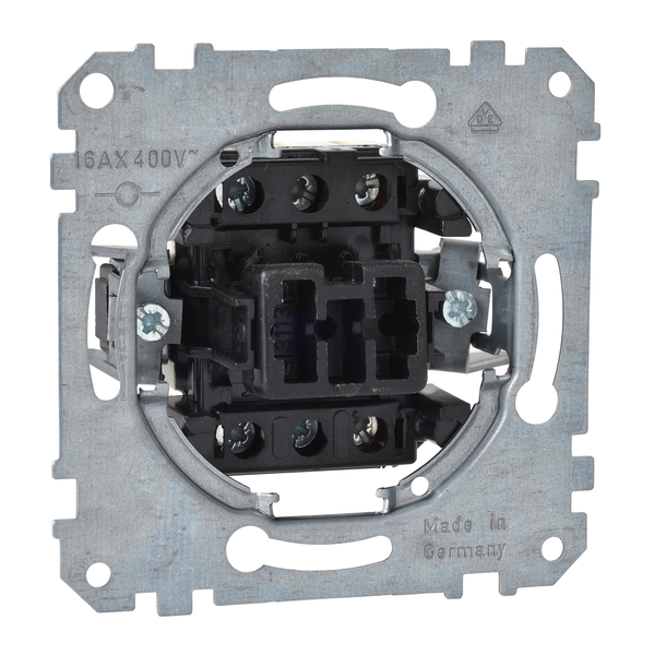 Rocker switch insert 16 A, one-way, 3-pole, screw terminals image 4
