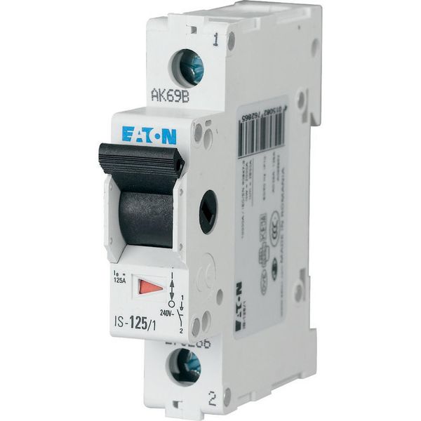 Main switch, 240/415 V AC, 80A, 1-pole image 5