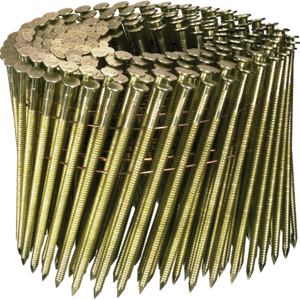 HL ring roller nails 3.1x90mm, hot-dip galvanized 3rd corrosion class, diamond, Sencoated, 3.10 mm, 900 pcs. image 1
