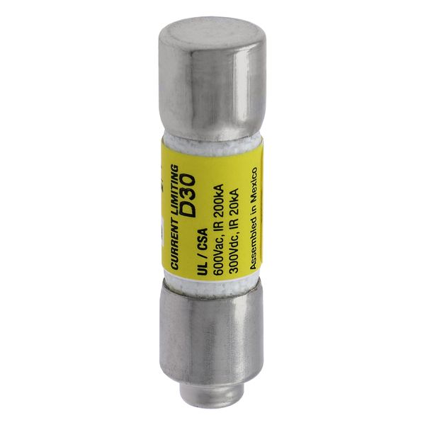 Fuse-link, LV, 25 A, AC 600 V, 10 x 38 mm, CC, UL, time-delay, rejection-type image 31