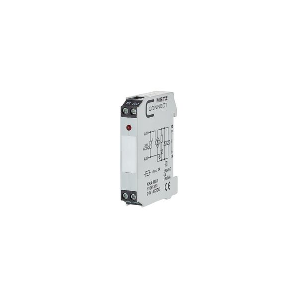 KRA-M4/1, 1 normally open contact (SPST-NO), 24 V AC/DC image 1