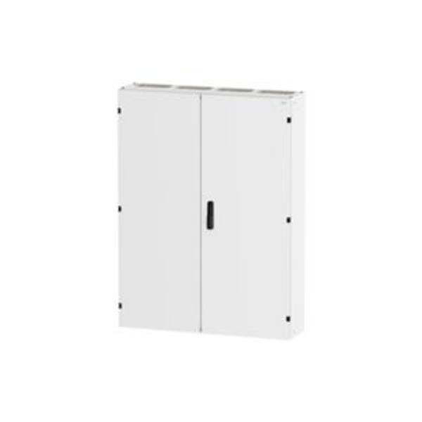 Wall-mounted enclosure EMC2 empty, IP55, protection class II, HxWxD=1400x1050x270mm, white (RAL 9016) image 1