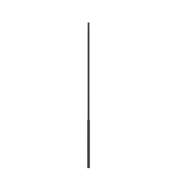 Steel pole D 114 H 6000 d 76 colour: anthracite image 1