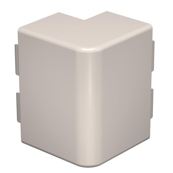 WDK HA60130CW  Outer corner cover, for WDK channel, 60x130mm, creamy white Polyvinyl chloride image 1