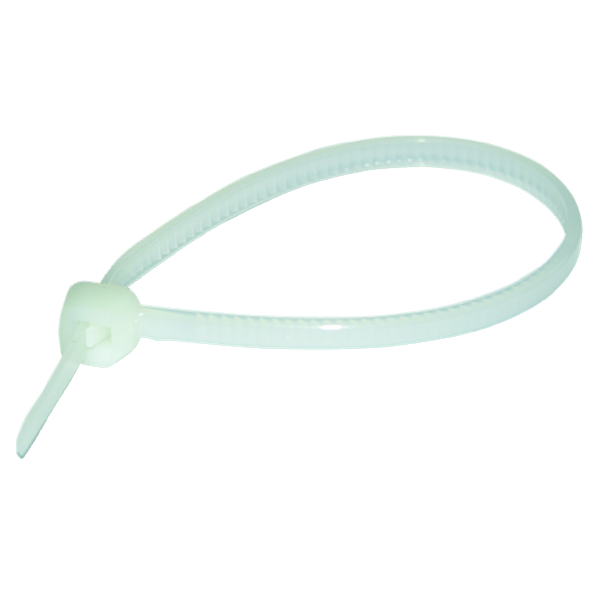 Cable cable tie transparent nylon 103x12.7 mm image 1