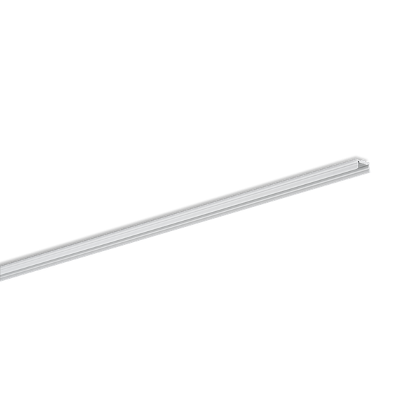 Surface-mount aluminium profile for 1 LED-strip, flaches U-Profil SMALL, Länge 2m image 2