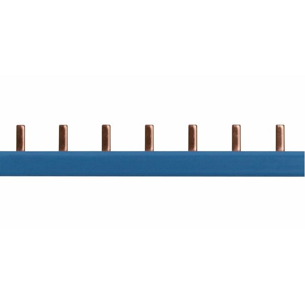 Small Connect, Busbar 1-pole, 1m, 1MW, blue image 1