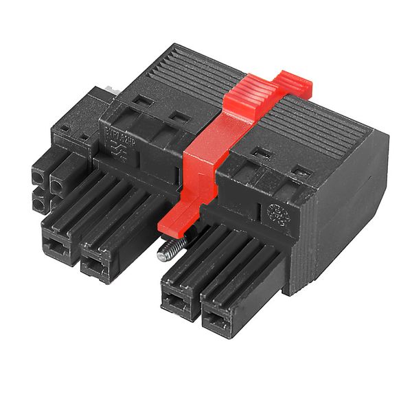 Hybrid connector (wire connection), 7.62 mm, Number of poles: 3, PUSH  image 1